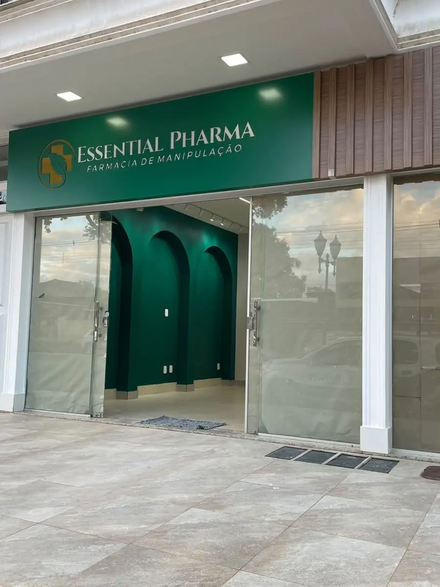Storefront of Essential Pharma, a compounding pharmacy and Leader client